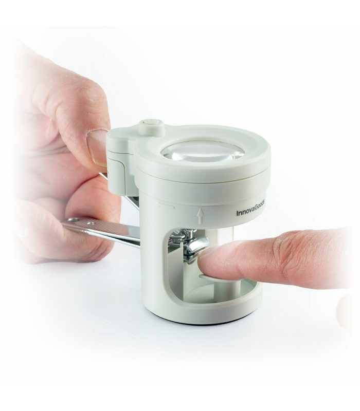 Coupe-ongles LED avec loupe et lime – Clail InnovaGoods