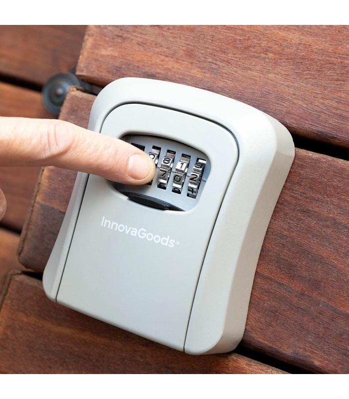 Coffre-fort pour clés LorK, gris | InnovaGoods