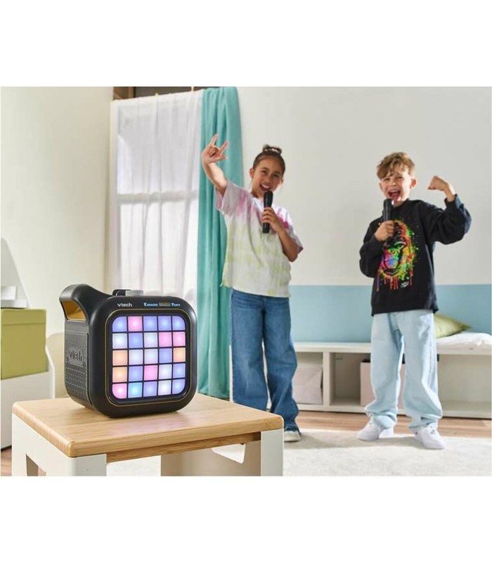 Enceinte bluetooth karaoké 🎤 - duo VTech noir, 2 micros