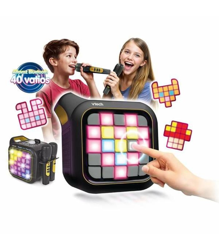 Duo Golden edition noir – enceinte Bluetooth karaoké VTech