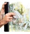 Nettoyant pour vitres 🪟 | magnétique réutilisable blanc