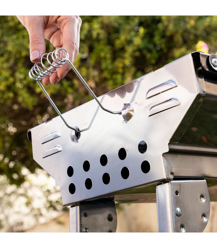 Barbecue pliable acier inoxydable 🔥 | ExelQ, ultra durable