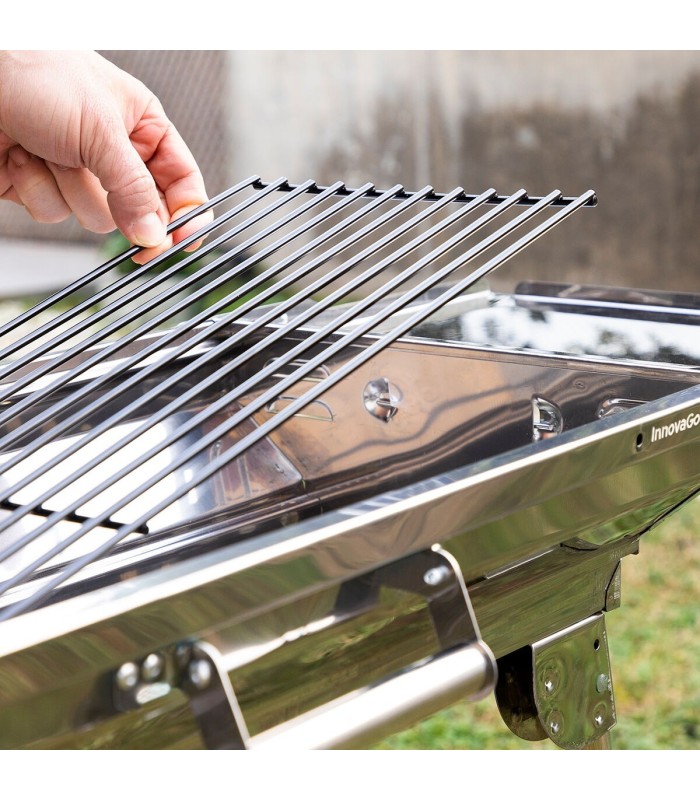 Barbecue pliable acier inoxydable 🔥 | ExelQ, ultra durable