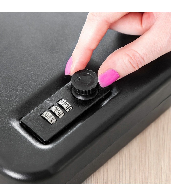 Coffre-fort Prisaven noir – InnovaGoods portable