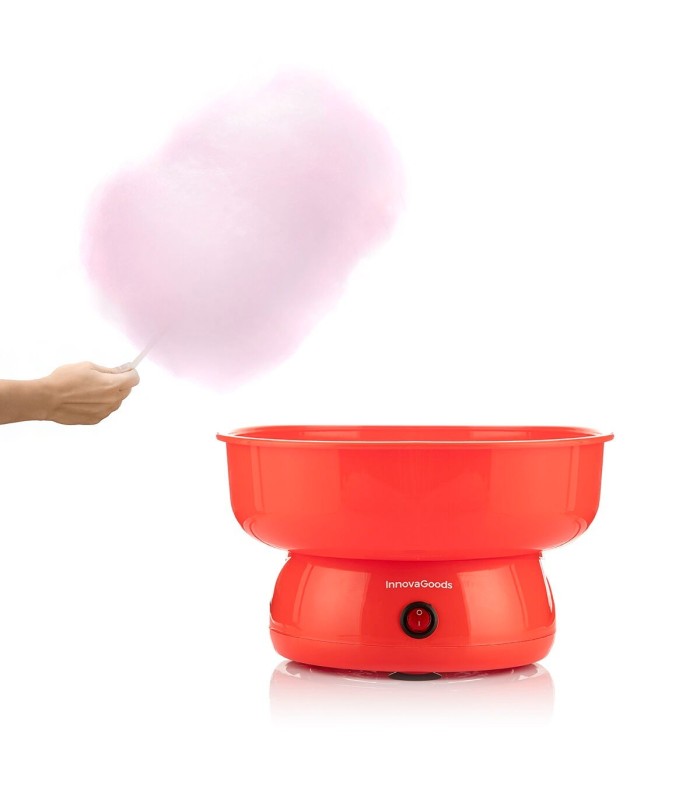 Machine à barbe à papa 🍭 | rouge, compacte | idéal enfants