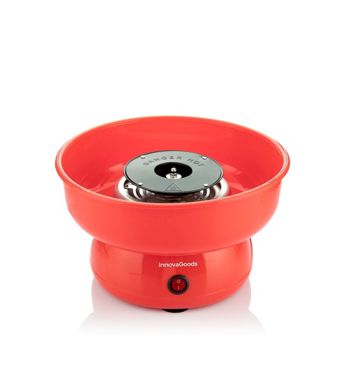 Cantty InnovaGoods – Machine à barbe à papa rouge