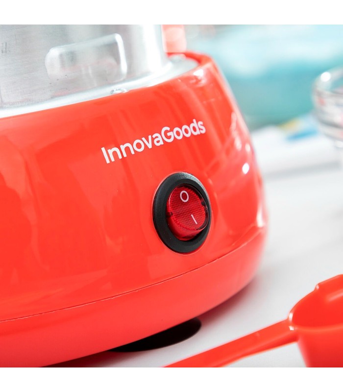 Cantty InnovaGoods – Machine à barbe à papa rouge