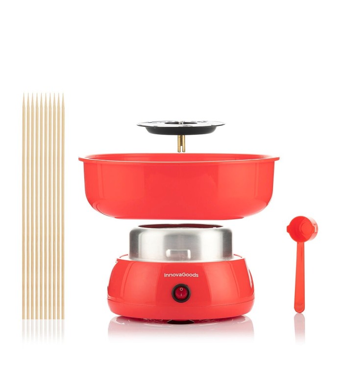 Cantty InnovaGoods – Machine à barbe à papa rouge