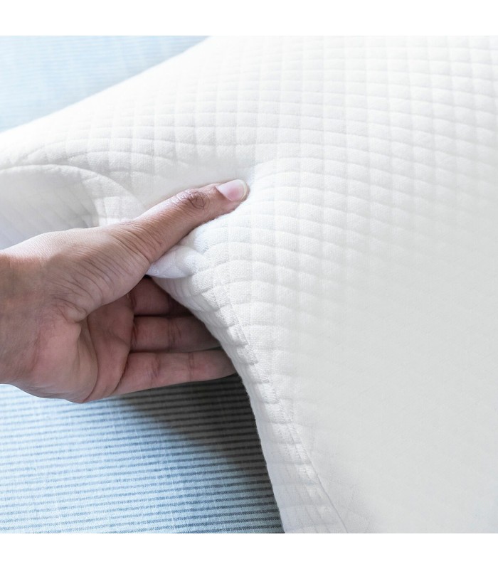 Oreiller ergonomique cervical pour couple 💤 - découpe bras, durable