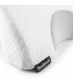 Cozzy blanc/gris – oreiller cervical viscoélastique InnovaGoods