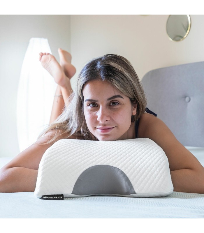 Oreiller ergonomique cervical pour couple 💤 - découpe bras, durable