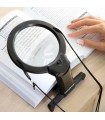 Loupe de précision mains libres 🧐 | noir, LED, multi-usages