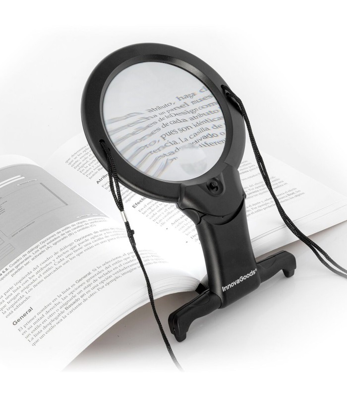 Loupe de précision mains libres 🧐 | noir, LED, multi-usages