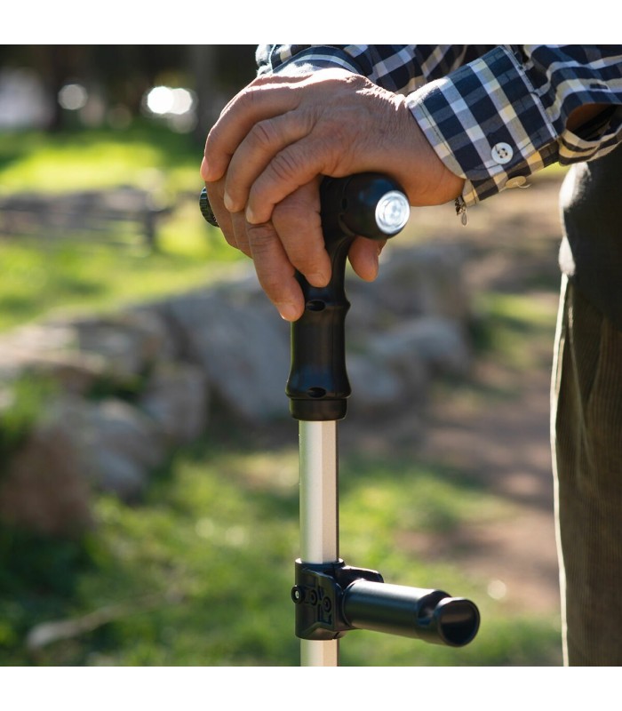 Canne extensible LED, alarme – Hannde InnovaGoods