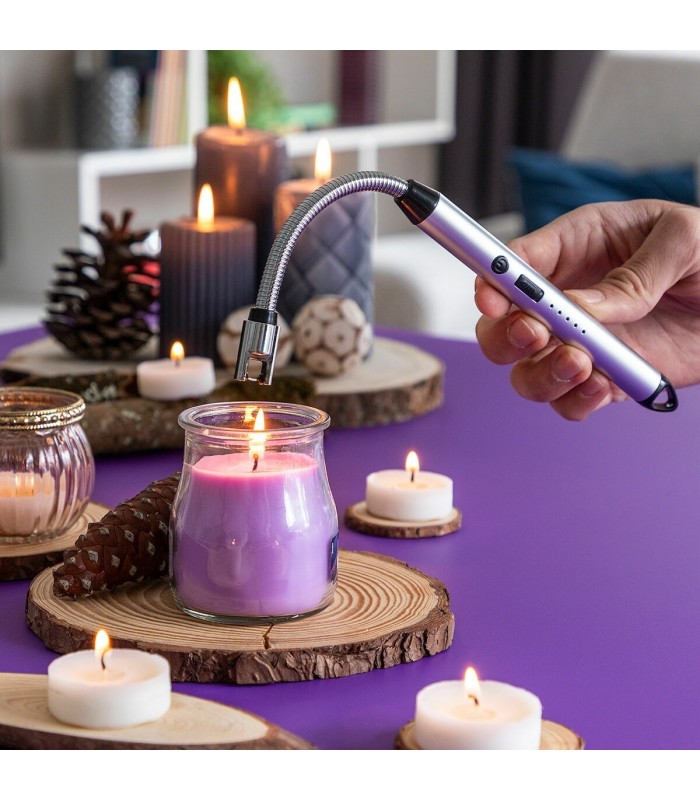 Briquet électrique Eflecther InnovaGoods – flexible et rechargeable