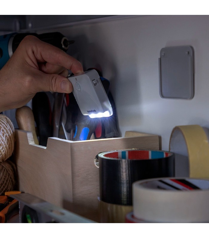 Lumtoo gris – lampes LED capteur de mouvement x2 | InnovaGoods