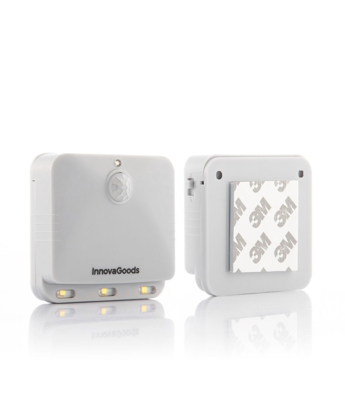 Lampe LED capteur mouvement 💡 | couloir, pose facile, lot x2