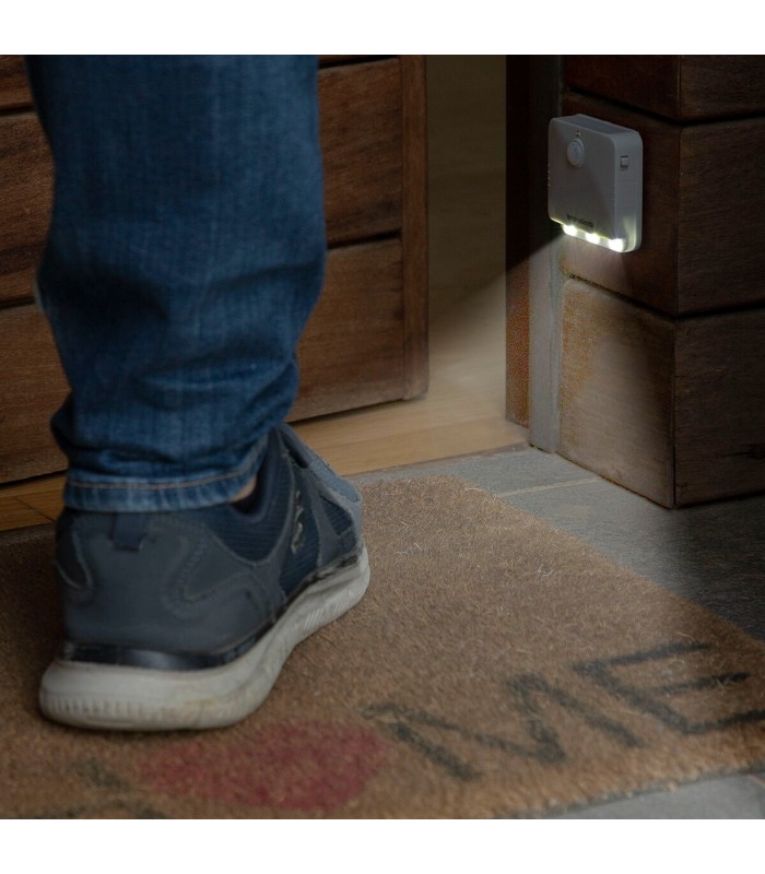 Lumtoo gris – lampes LED capteur de mouvement x2 | InnovaGoods