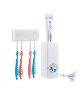 Distributeur de dentifrice 🦷 5 brosses | InnovaGoods