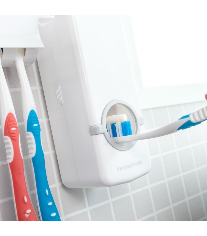 Distributeur de dentifrice 🦷 5 brosses | InnovaGoods
