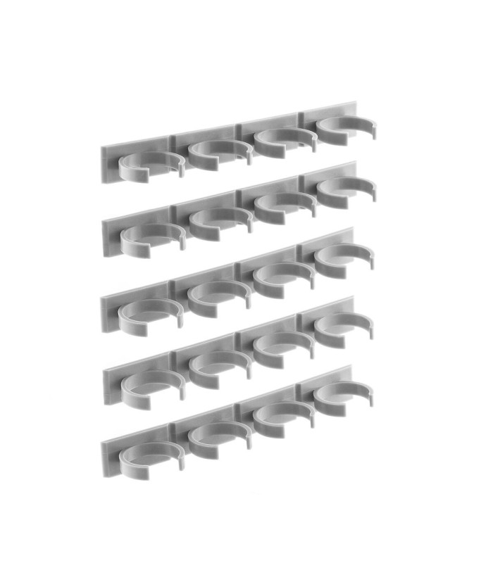 Jarlock x20 gris – porte-épices adhésif divisible, InnovaGoods