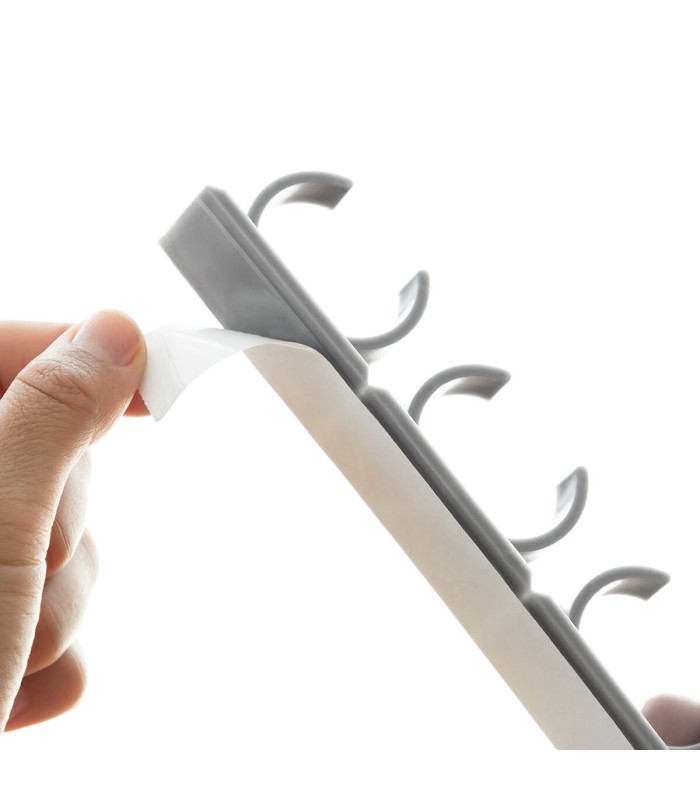 Jarlock x20 gris – porte-épices adhésif divisible, InnovaGoods