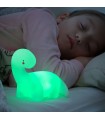 Lightosaurus blanc – lampe dinosaure LED multicolore InnovaGoods