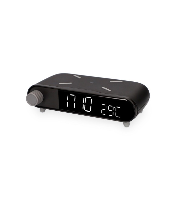 Chargeur sans fil ⚡ KSIX noir | recharge simple et durable