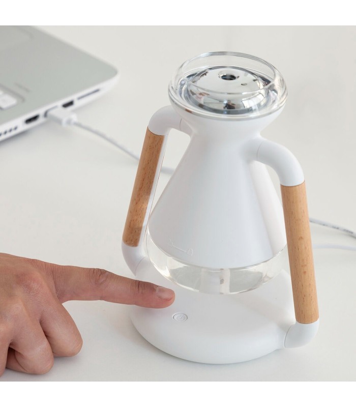 Humidificateur diffuseur d’arômes 🌿 | charge sans fil 9W