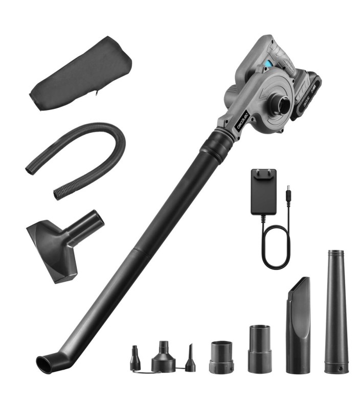 Souffleur sans fil Cecotec 🍃 - aspire/gonfle 21V, pratique