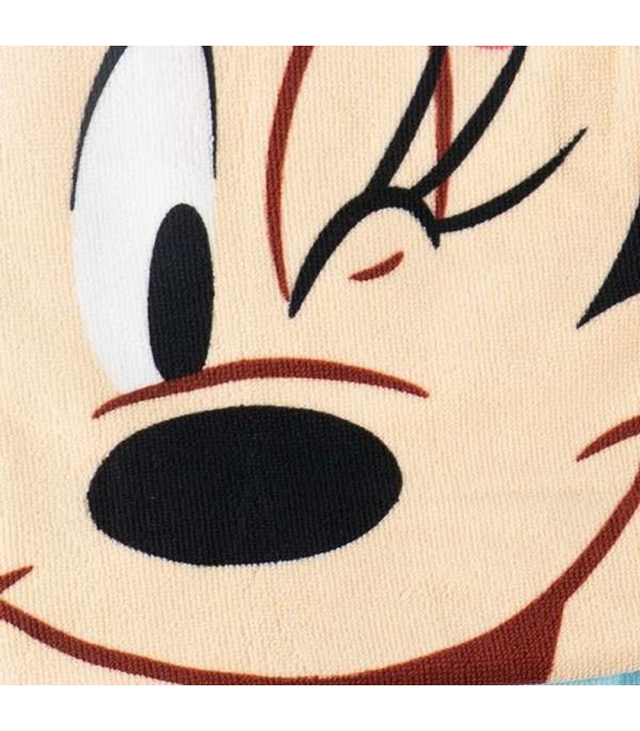 Serviette de plage Minnie Mouse, bleu multicouleur | Disney