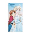 Serviette de plage Reine des neiges | avec lunettes de bain