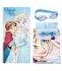 Serviette de plage Reine des neiges | avec lunettes de bain