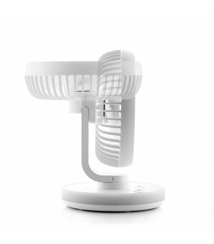 Ventilateur de bureau FanLed blanc – InnovaGoods LED, 4000 mAh