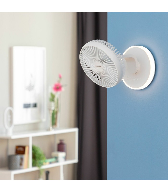 Ventilateur de bureau 🌬️ | LED, batterie 4000 mAh | léger et maniable