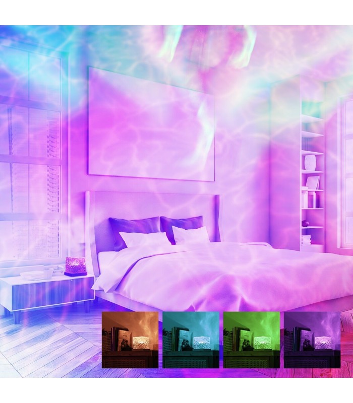 Boralamp – projecteur LED RGB aurores boréales, InnovaGoods