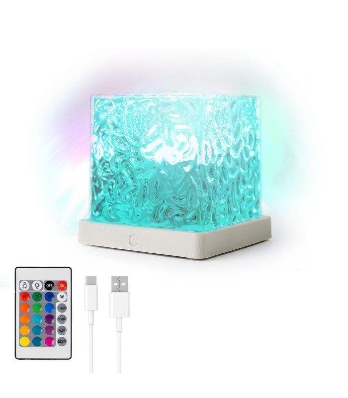 Projecteur LED rechargeable ✨ | aurores boréales 16 couleurs