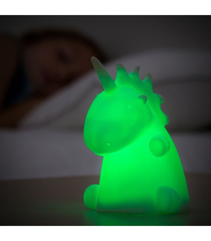 Veilleuse licorne multicolore 🦄 | LED RGB sûre, durable