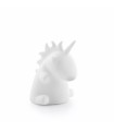 Lampe veilleuse licorne LED multicolore blanche