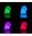 Ledicorn – veilleuse licorne LED multicolore blanche, InnovaGoods