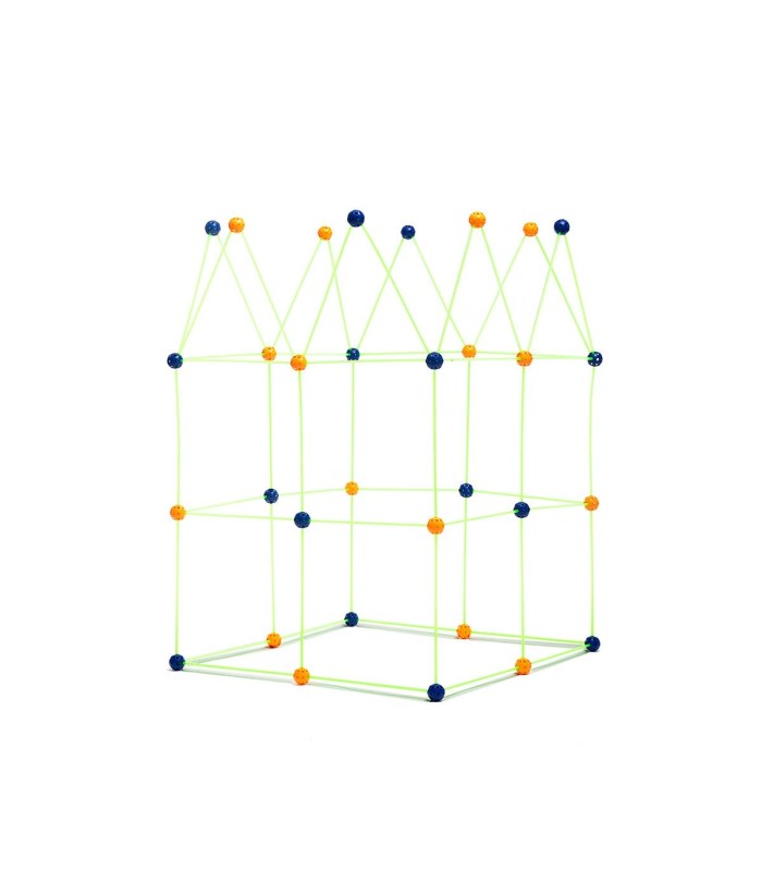 ✨ Kit fort enfant Archikitt 85 pièces fluorescent | InnovaGoods