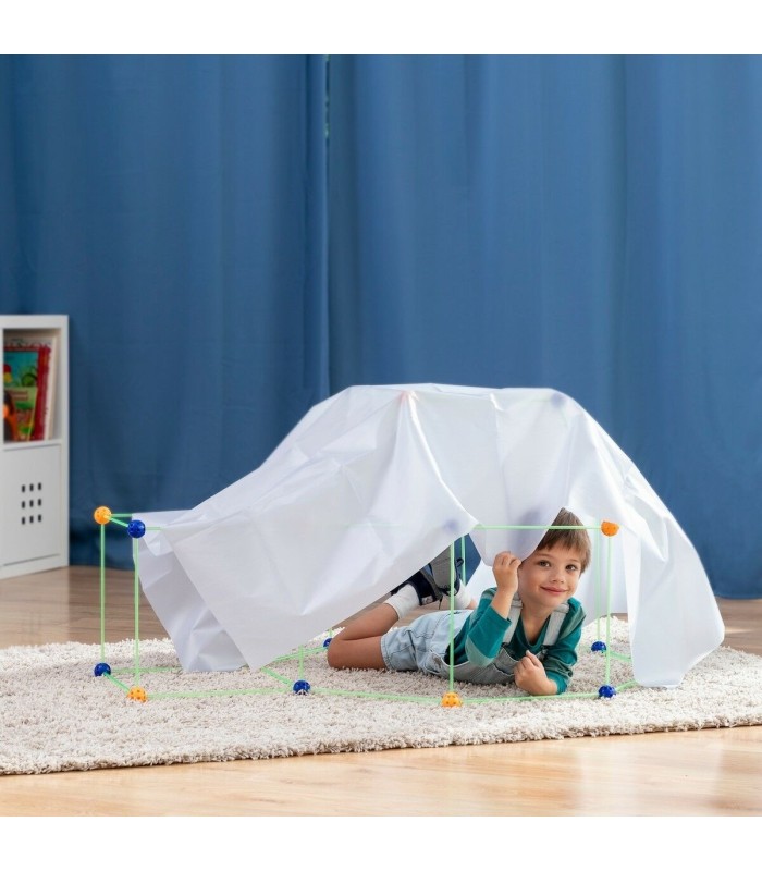 ✨ Kit fort enfant Archikitt 85 pièces fluorescent | InnovaGoods