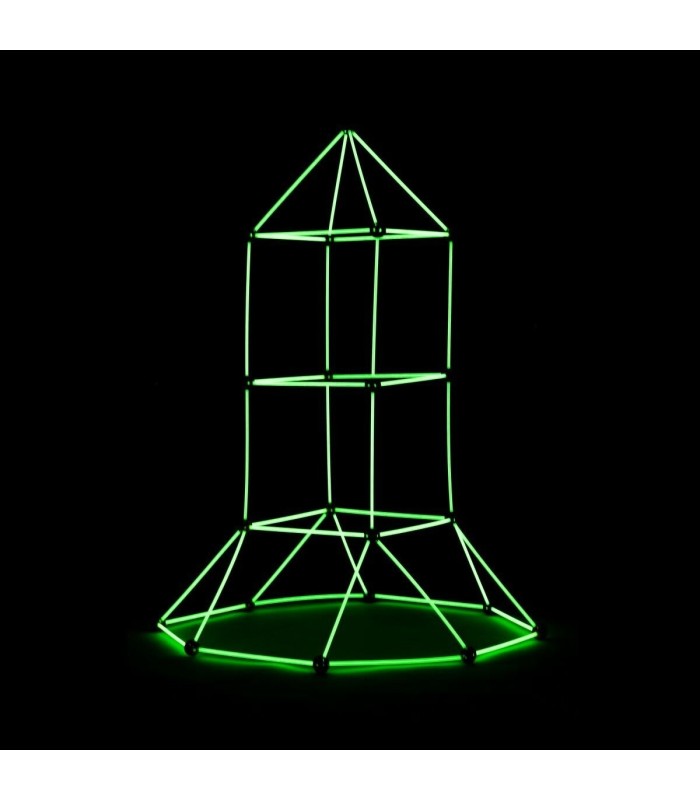 ✨ Kit fort enfant Archikitt 85 pièces fluorescent | InnovaGoods