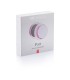 Chargeur solaire vitre rose