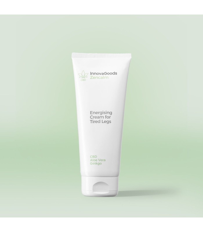 Réflexion durant 4 secondes Zencalm – crème CBD jambes fatiguées, InnovaGoods 200 ml