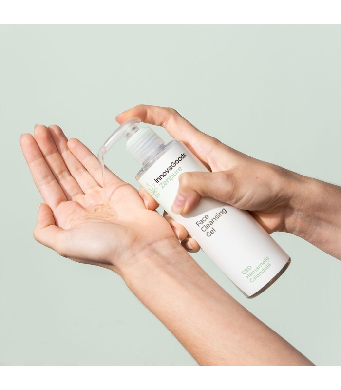 Gel nettoyant visage 🌿 CBD- 200 ml InnovaGoods