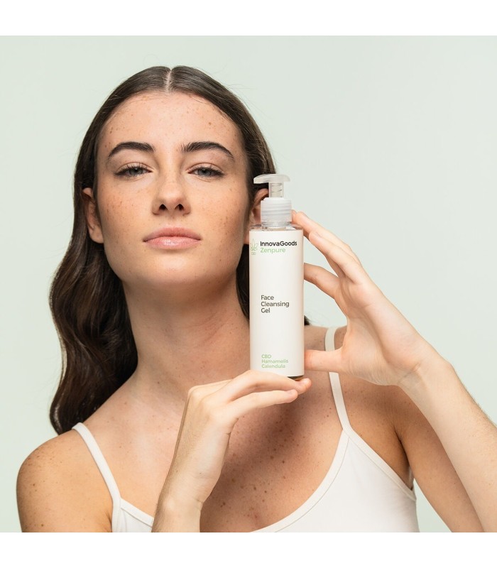 Gel nettoyant visage CBD Zenpure InnovaGoods 200 ml