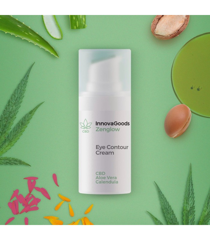 Contour des yeux CBD 👁️ | Hydrate et lisse, peau sensible