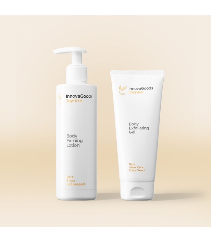 Réflexion durant une seconde Pack routine de soin visage et corps au CBD – InnovaGoods