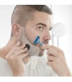 Réflexion durant une seconde Hipster Barber – guide de rasage barbe transparent | InnovaGoods Aimez-vous cette personnalité ?
